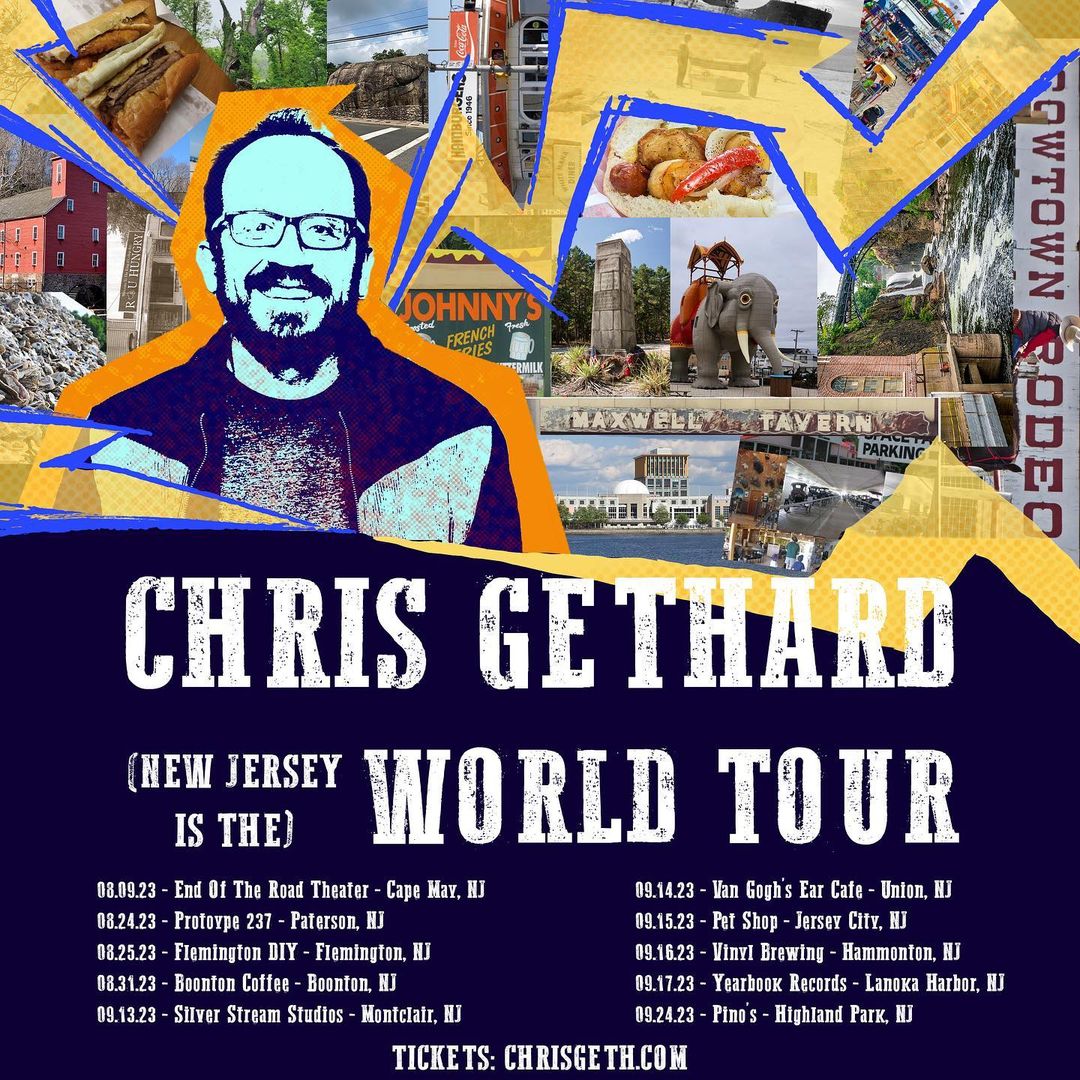 Chris Gethard 2026 concert poster